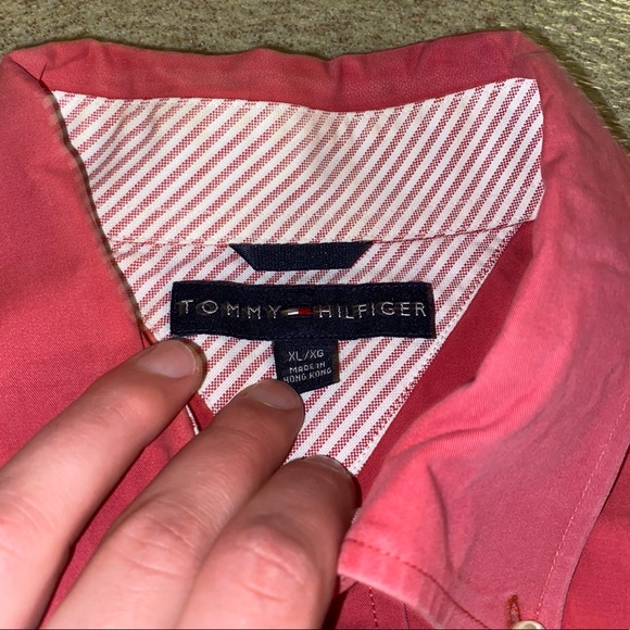 XL Tommy Hilfiger Button Down Long Sleeve Shirt - Picture 3 of 6